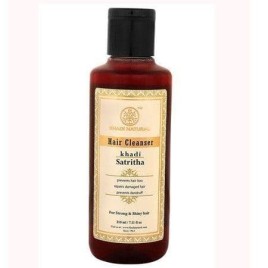 УЦЕНКА! Шампунь Сатритха Кхади СРОК ДО 08.2026 (Shampoo Satritha Khadi) 210 мл