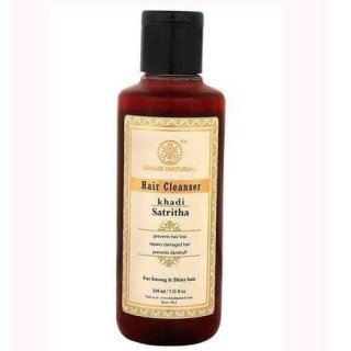 УЦЕНКА! Шампунь Сатритха Кхади СРОК ДО 08.2026 (Shampoo Satritha Khadi) 210 мл