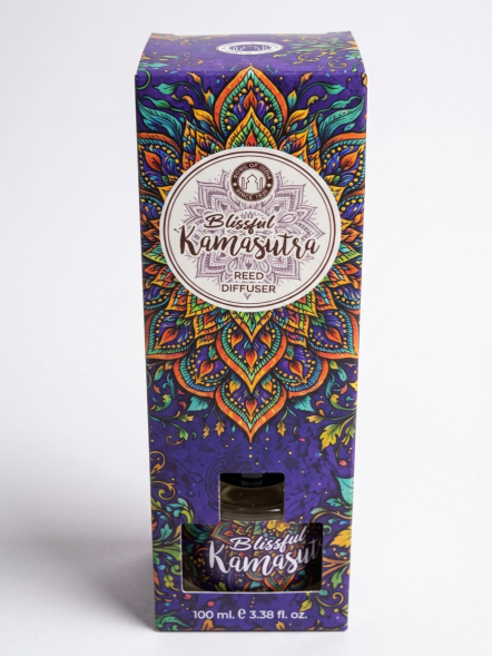 Ароматический диффузор Камасутра (Kamasutra Reed Diffuser Song of India) 100 мл
