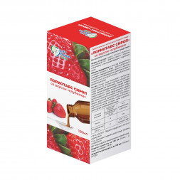УЦЕНКА! Сироп от кашля Лориотабс со вкусом клубники СРОК ДО 01.2026 (Gayatri AyuPharma Pvt. Ltd. Idea Pharm Strawberry) 150 мл