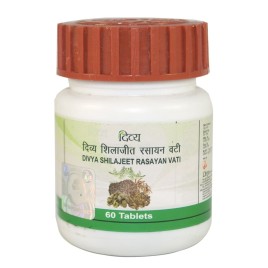 Шиладжит Расаян Вати Дивья (Divya Shilajeet Rasayan Vati Patanjali) 60 табл