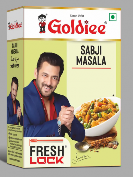 Сабджи масала Приправа для овощных блюд Голди (Sabji masala Goldiee) 100 г