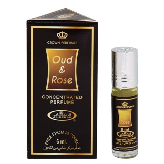 Масляные арабские духи Уд и Роза Аль-Рехаб (Concentrated Perfume Oud and Rose Al-Rehab) 6 мл