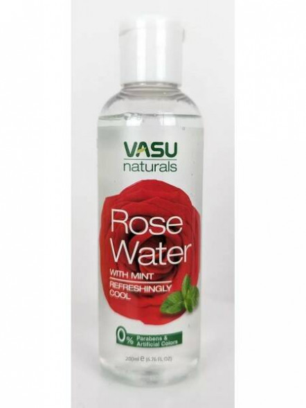 Розовая вода с мятой Васу (Rose Water with Mint Vasu) 100 мл