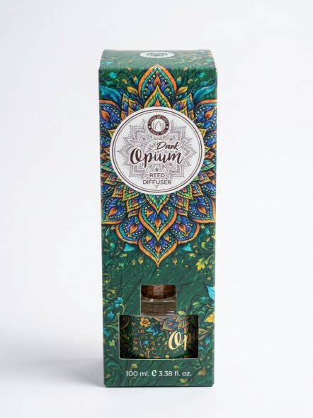 Ароматический диффузор Опиум (Dark Opium Reed Diffuser Song of India) 100 мл