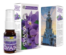 Парфюмерное ароматическое масло Фиалка спрей (Крымские масла) 10 мл
