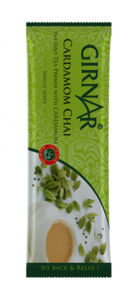 Чай масала индийский растворимый с кардамоном (Masala Chai Cardamom Instant tea Premix Girnar) 14 г