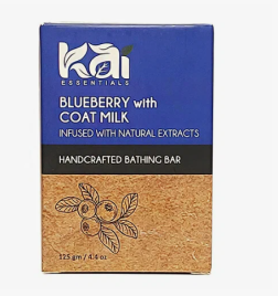 Мыло Черника с козьим молоком (Blueberry with goat milk soap with Natural Extracts Kai Essentials) 125 г