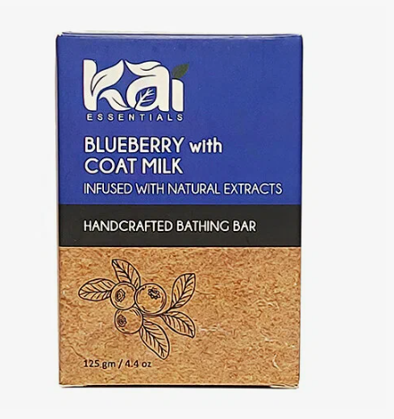Мыло Черника с козьим молоком (Blueberry with goat milk soap with Natural Extracts Kai Essentials) 125 г