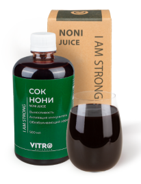 Напиток сокосодержащий Нони (Vitro Naturals) 500 мл