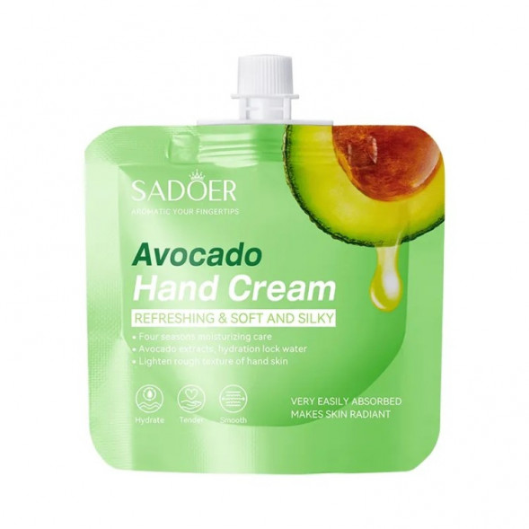 Крем питательный и восстанавливающий для рук с авокадо (Avocado Hand Cream Sadoer) 30 г