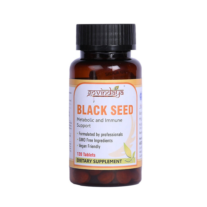 Черный тмин Говиндая (Black seed Govindaya) 120 табл - Аюрведические ...