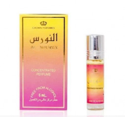 Масляные арабские духи для женщин Аль Нурус Аль-Рехаб (Al Nourus Al-Rehab) 6мл