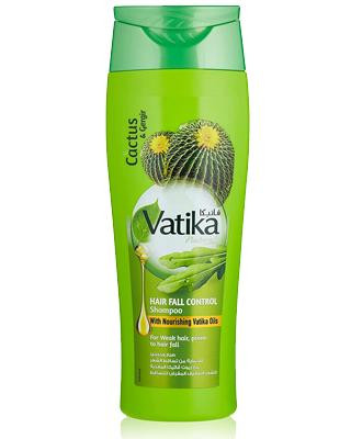 Шампунь Кактус Руккола Контроль выпадения волос Дабур Ватика (Dabur Vatika Cactus and Gergir Hair Fall Control) 200 мл — 