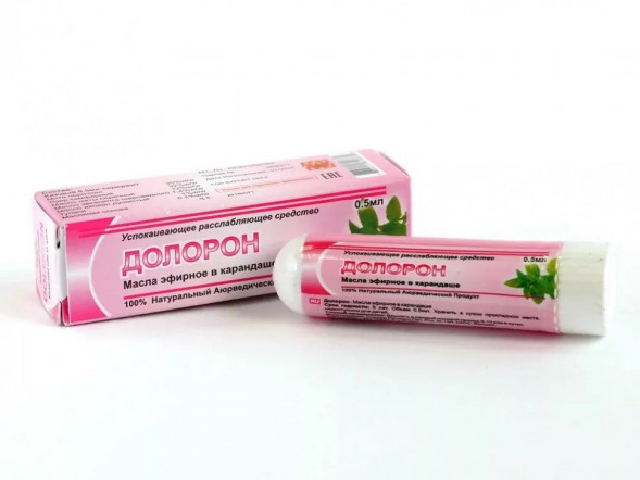Долорон масло эфирное в карандаше (Doloron Essential oils stick) 0,5 мл