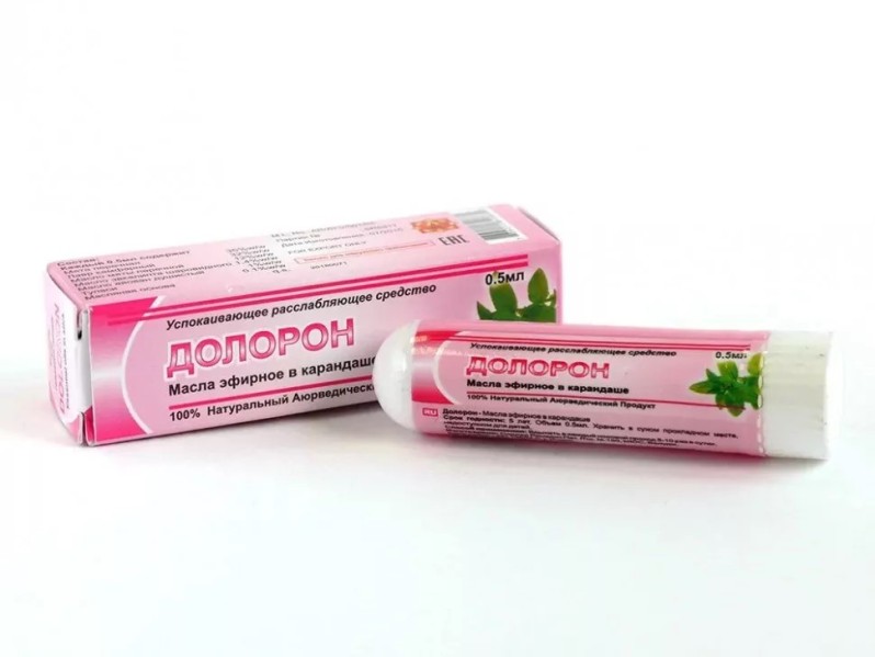 Долорон масло эфирное в карандаше от респираторных заболеваний (Doloron Essential oils stick) 0,5 мл