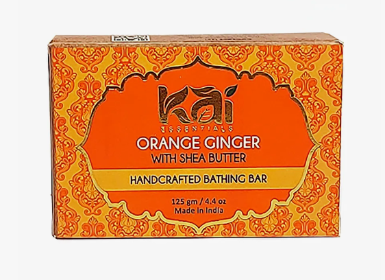 Мыло Апельсин и имбирь с маслом ши (Orange Ginger with Shea Butter Kai Essentials) 125 г