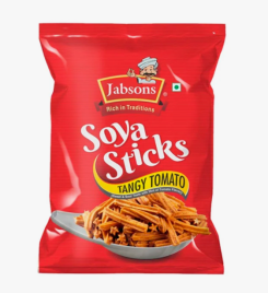 Соевые палочки со вкусом томата (Soya sticks tangy Tomato Jabsons) 180 г
