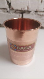 Медный стакан Сага (Pure Copper Glass LUXURY Saga) 250 мл