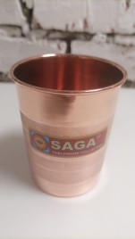 Медный стакан Сага (Pure Copper Glass LUXURY Saga) 250 мл