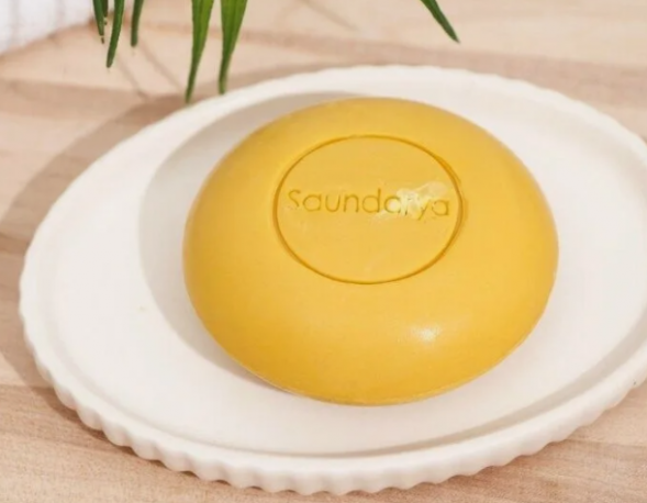 Мыло Супер сандал Майсор Патанджали БЕЗ КОРОБОЧКИ! (Saundarya Mysore Super Sandal Body Cleanser Patanjali) 75 г 