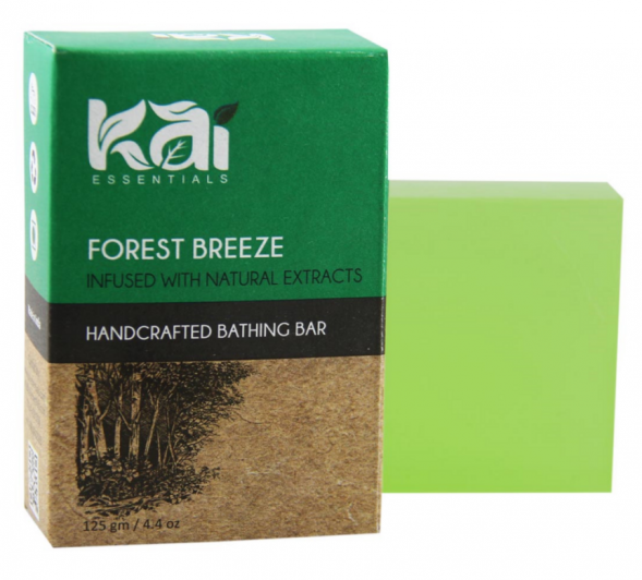 Мыло Лесной бриз с натуральными экстрактами (Forest breeze soap infused with natural extracts Kai Essentials) 125 г