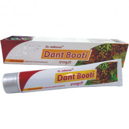 Зубная паста Дант Бути без парабенов Dr. Jaikar (Herbal Toothpaste Dant Booti Dr. Jaikar) 100г
