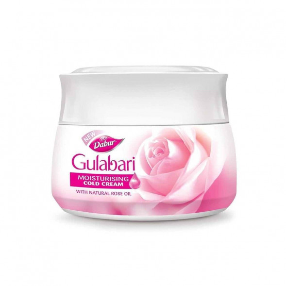 УЦЕНКА! Крем с маслом розы для лица Гулабари Роуз СРОК ДО 04.2026 (Gulabari Rose Glow Moisturising Cold Cream Dabur) 30 мл