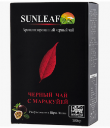 Чай черный с маракуей цейлонский среднелистовой (Sunleaf Black Tea Passion Fruit) 100 г