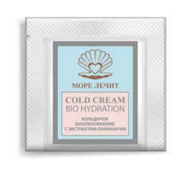 Кольдкрем био-увлажнение с экстрактом ламинарии (Море Лечит) 10 г саше