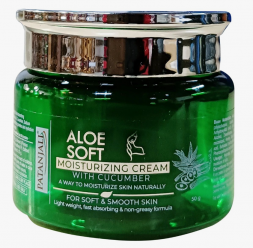 Крем увлажняющий с алоэ вера и огурцом Патанджали (Aloe Soft Moisturising Cream with Cucumber Patanjali) 50 г