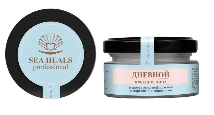 Крем дневной для лица с экстрактом зеленого чая и морскими водорослями  (Sea Heals Day cream)  40 мл