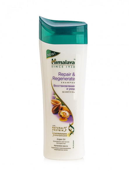 Шампунь Восстановление и уход Хималая (Shampoo Repair and Regenerate Argan oil Himalaya) 200 мл