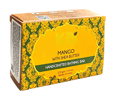 Мыло Манго с масло ши (Mango with shea butter soap Kai Essentials) 125 г