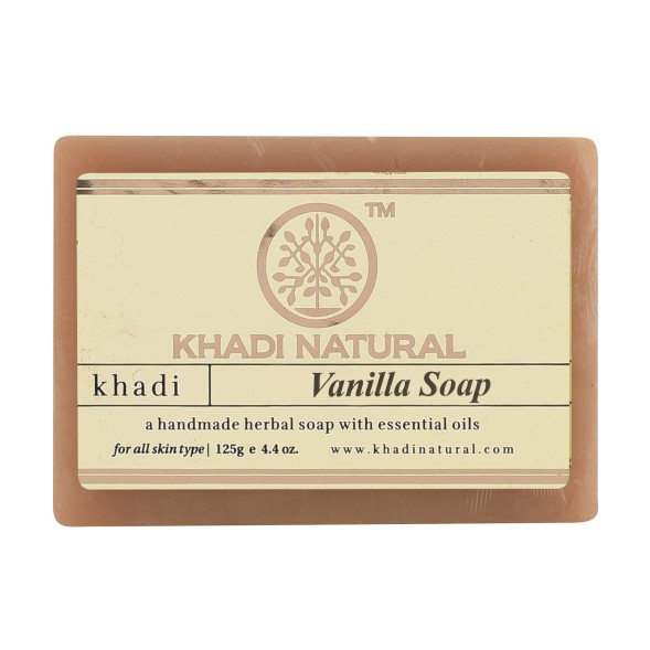 УЦЕНКА! Мыло Ваниль Кхади ПОМЯТО (Vanilla soap Khadi) 125 г 