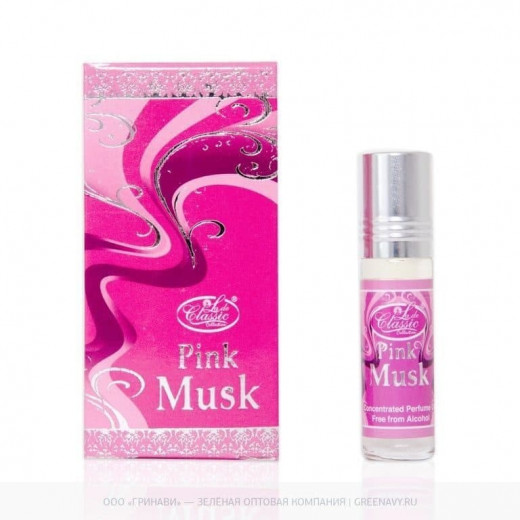 Масляные арабские духи Пинк Муск Ла Де Классик (Concentrated Perfume Pink Musk La de Classic) 6мл — 