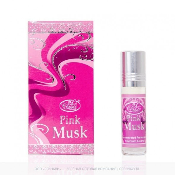 Масляные арабские духи Пинк Муск Ла Де Классик (Concentrated Perfume Pink Musk La de Classic) 6мл