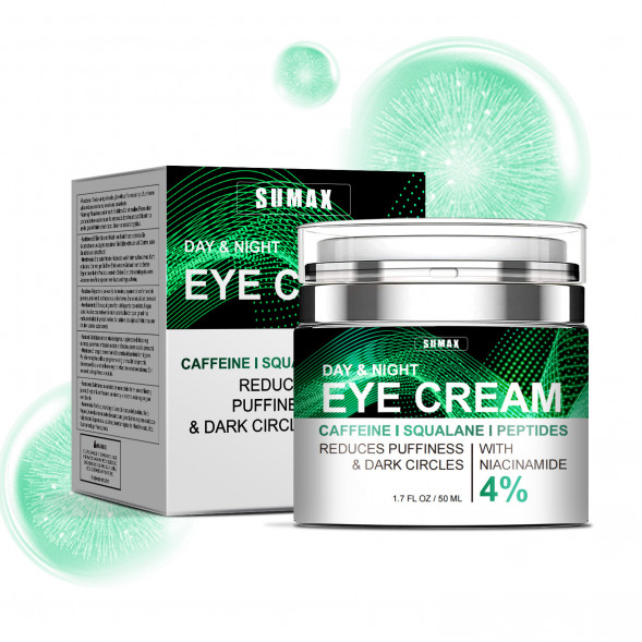 Крем для кожи вокруг глаз от темных кругов и отеков (Day-Night Eye cream reduce dark circles Sumax) 50 мл