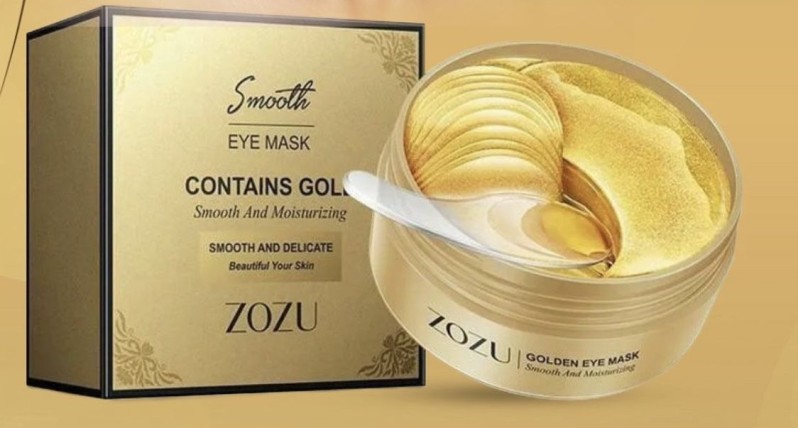 Патчи гидрогелевые с золотом Зозу (Contains Gold Eye Mask Zozu) 60 шт