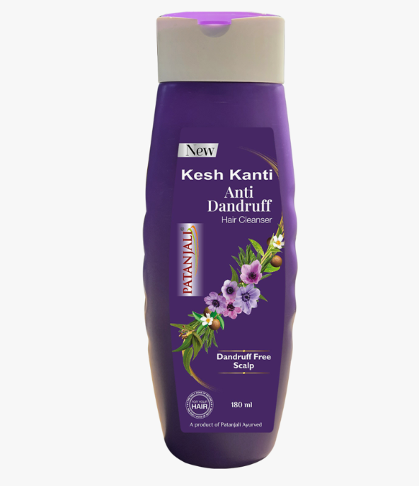 Шампунь для волос Против перхоти Патанджали (Kesh Kanti Hair Cleanser Anti Dandruff Patanjali) 180 мл