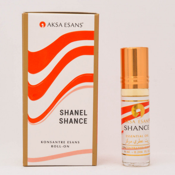 Масляные духи турецкие роликовые Shanel Shance Акса (Aksa Shanel Shance essential) 6 мл