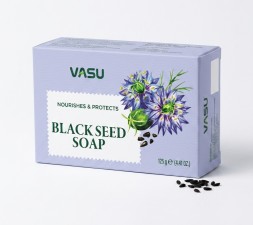 Мыло для лица и тела Черный тмин (Blackseed Soap Nourishes Protects Vasu) 125 г