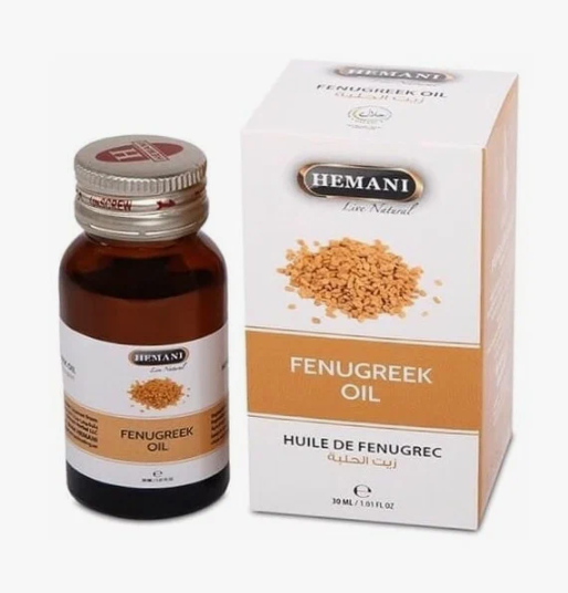 Масло фенугрека, хельбы, пажитника Хемани (Fenugreek oil Hemani) 30 мл