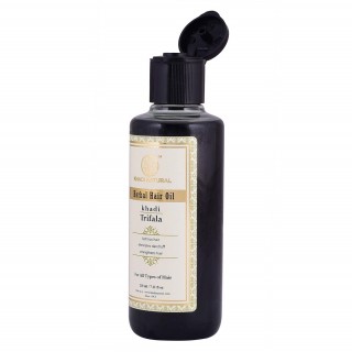 УЦЕНКА! Трифала масло для волос Кхади СРОК ДО 10.2026 (Hair oil Triphala Oil Khadi) 210 мл