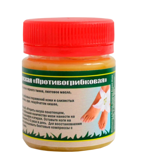 Мазь монастырская противогрибковая (Кавказский целитель) 40 мл