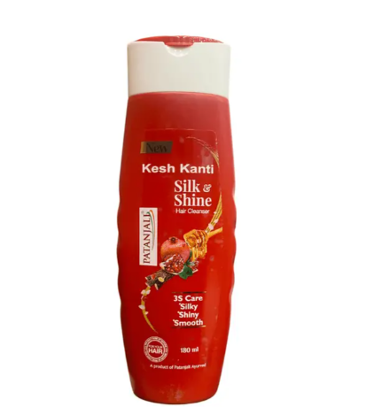 Шампунь для волос Шелк и Блеск Патанджали (Kesh Kanti Hair Cleanser Silk Shine Patanjali) 180 мл