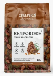 Кедрокофе горячий шоколад (Сибереко) 125 г