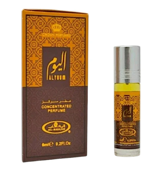 Масляные арабские духи Аль Юм Аль-Рехаб (Concentrated Perfume Al Youm Al-Rehab) 6 мл