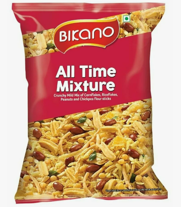 Хрустящая смесь с кукурузными и рисовыми хлопьями Бикано (All Time Mixture Bikano) 200 г