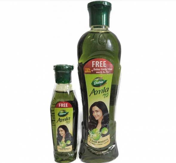 Масло Амла для волос Дабур (Dabur Amla hair oil) 110 мл + 30 мл